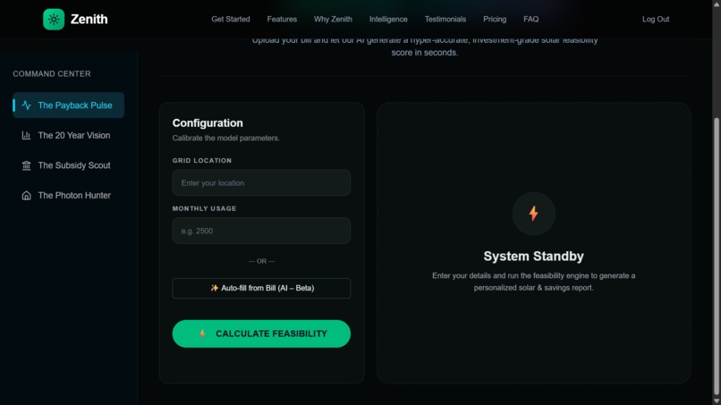Zenith: Decentralized Energy & Microgrid Platform – screenshot 4