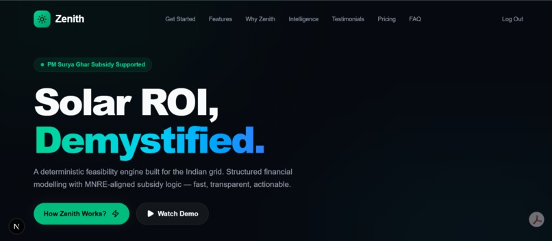 Zenith: Decentralized Energy & Microgrid Platform – screenshot 8