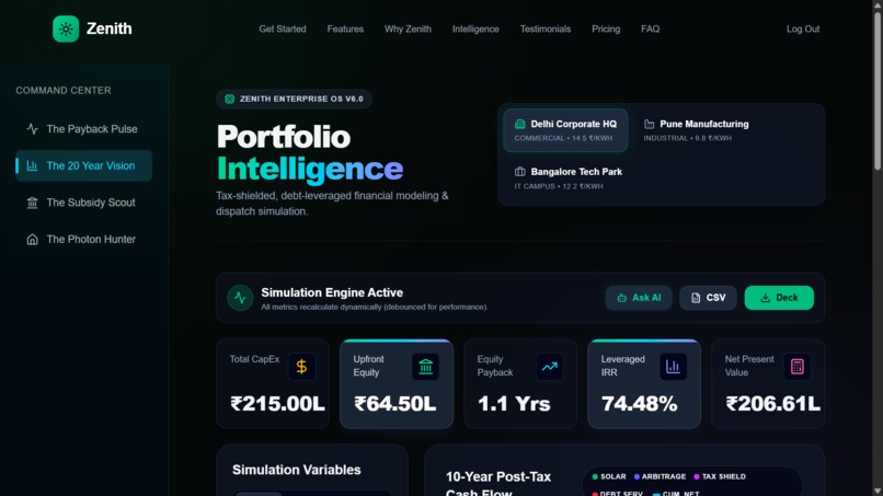 Zenith: Decentralized Energy & Microgrid Platform – screenshot 14