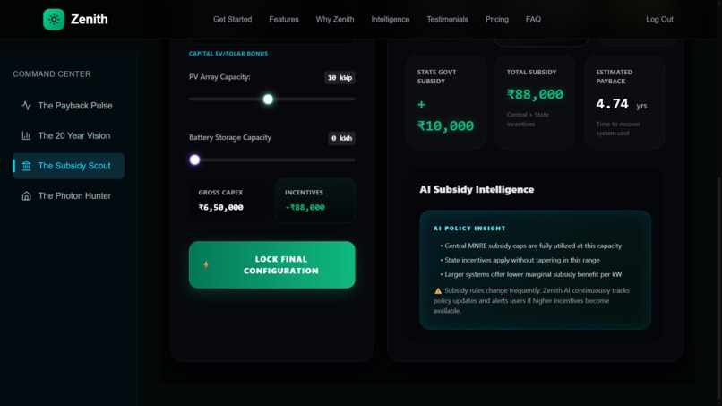 Zenith: Decentralized Energy & Microgrid Platform – screenshot 29