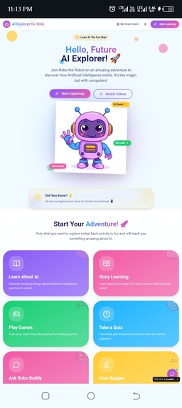 Ai Explorer for Kids – screenshot 1
