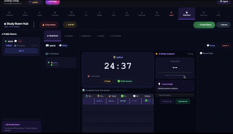 StudyEasy: An Agentic, Offline-First AI Academic OS  – screenshot 6