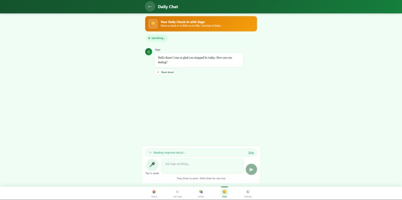 Sage – screenshot 2