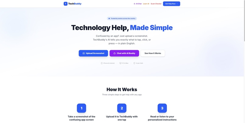 Tech Buddy – screenshot 1