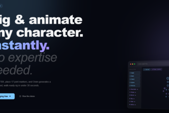 ONIM | Online 3d Rig And Animation