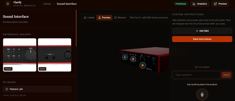 Clarify - Spatial Product Support – screenshot 3