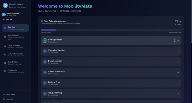 MobilityMate - AI-Powered Hub for Borderless Opportunities – screenshot 4