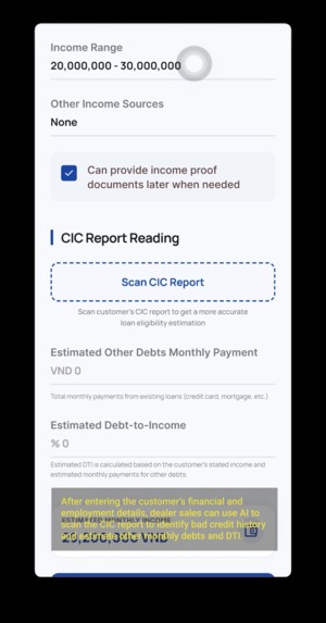 Core AI-powered platform for B2B2C and B2C loan origination – screenshot 4