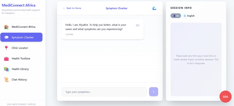 MediConnect Africa – screenshot 2