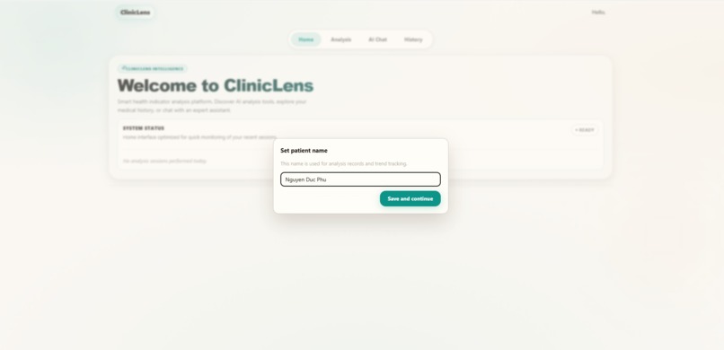 ClinicLens – screenshot 2