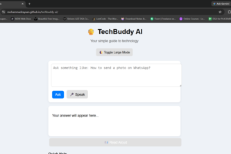 TechBuddy AI