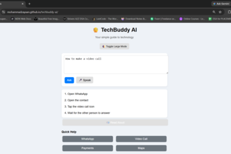 TechBuddy AI
