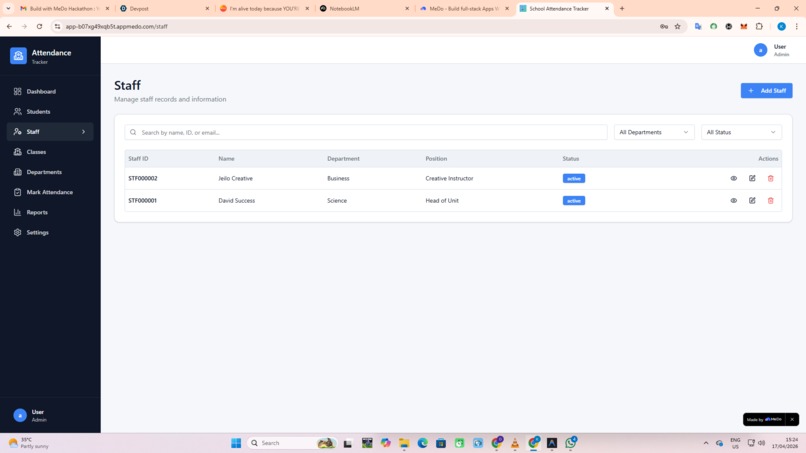 School Attendance Tracker – screenshot 4