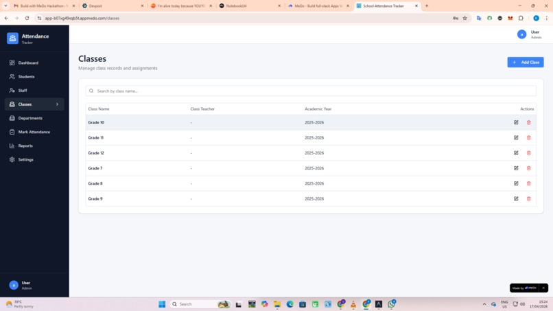 School Attendance Tracker – screenshot 5