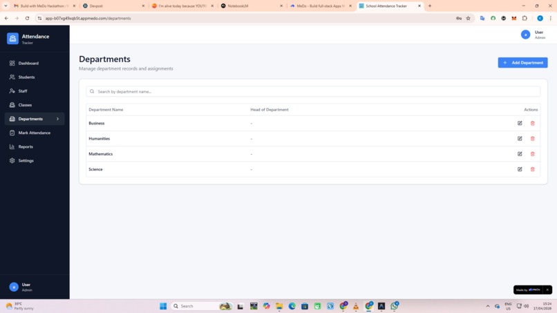 School Attendance Tracker – screenshot 6