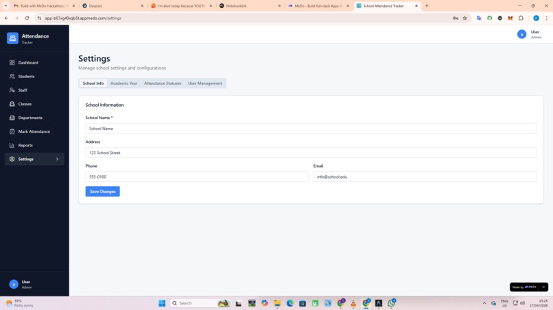 School Attendance Tracker – screenshot 9