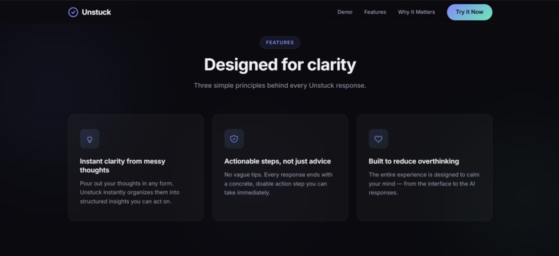 Unstuck-AI – screenshot 2