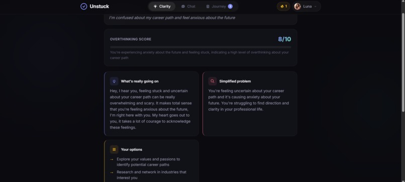 Unstuck-AI – screenshot 5