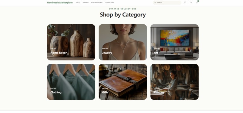 Handmade Marketplace – screenshot 2