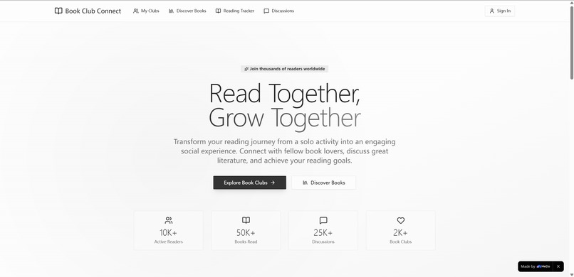 Book Club Connect – screenshot 1