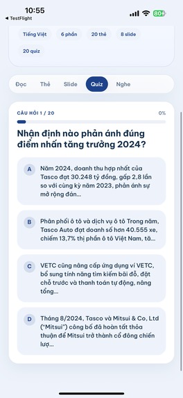TASCO submission – screenshot 1