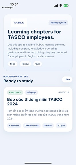 TASCO submission – screenshot 2