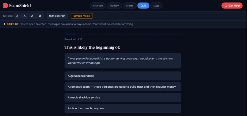 Scamshield – screenshot 8