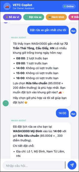 VETC AI Agent Platform – screenshot 2