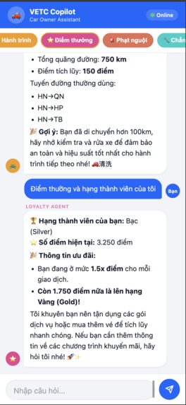 VETC AI Agent Platform – screenshot 3