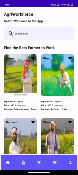 AGRIWORKFORCE  – screenshot 1