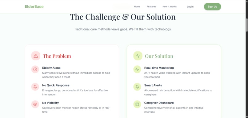 ElderEase – caring for them, one step at a time – screenshot 1