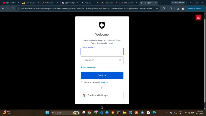 Smart Career Assistant – screenshot 1