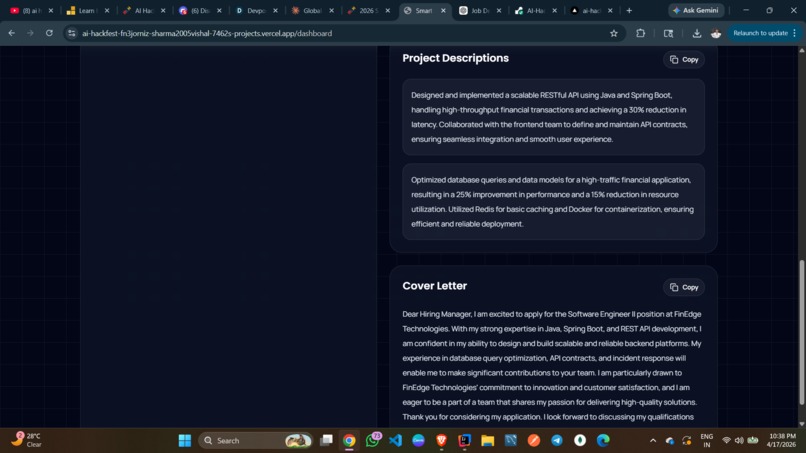 Smart Career Assistant – screenshot 2