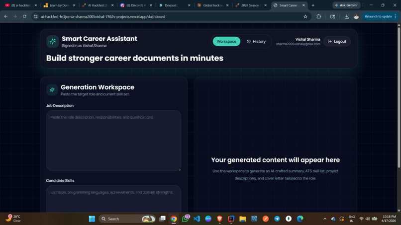 Smart Career Assistant – screenshot 4