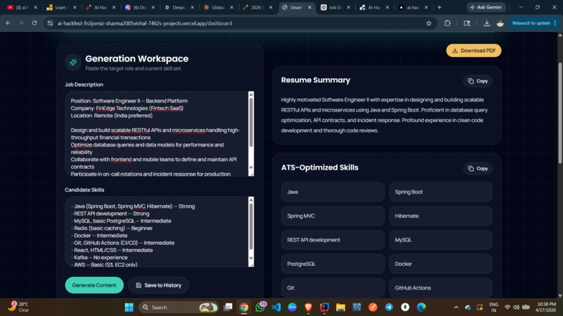 Smart Career Assistant – screenshot 6