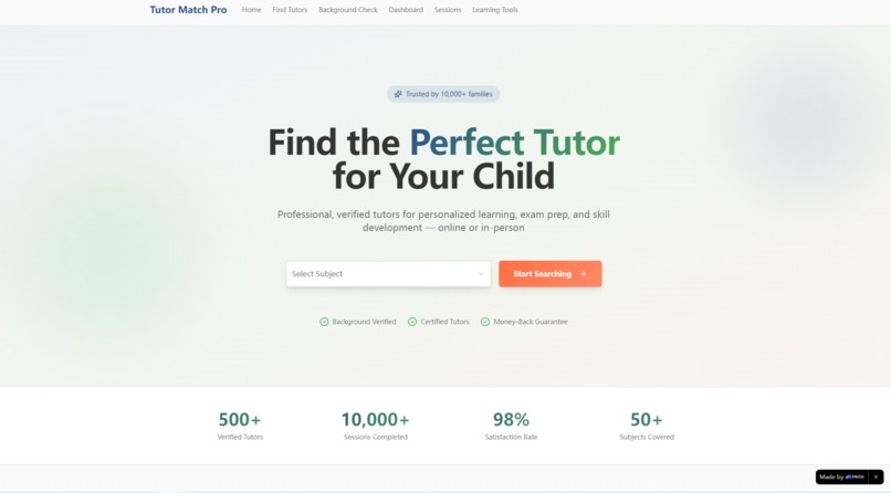 Tutor Match Pro – screenshot 1
