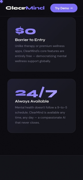 ClearMind – screenshot 1