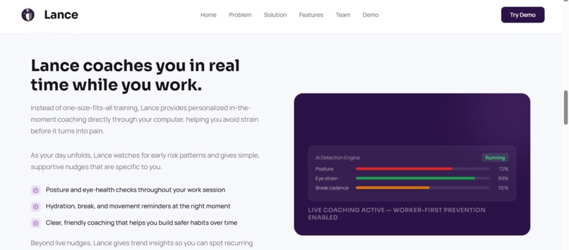 Lance – screenshot 5