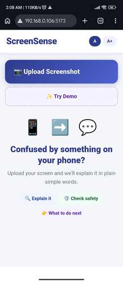ScreenSense – screenshot 1