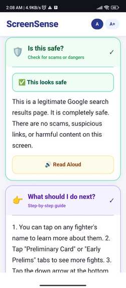 ScreenSense – screenshot 2