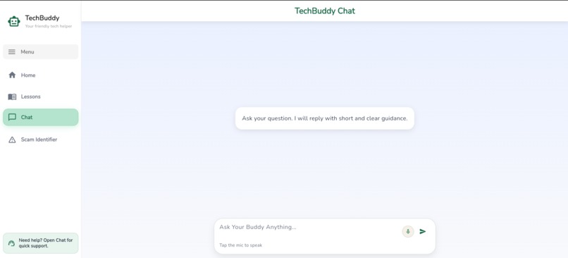 TechBuddy – screenshot 3
