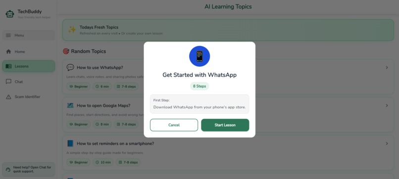 TechBuddy – screenshot 5