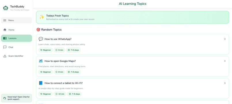 TechBuddy – screenshot 4