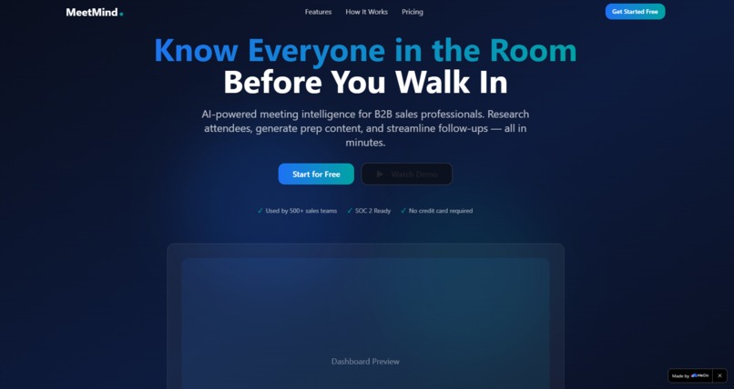 MeetMind – screenshot 1
