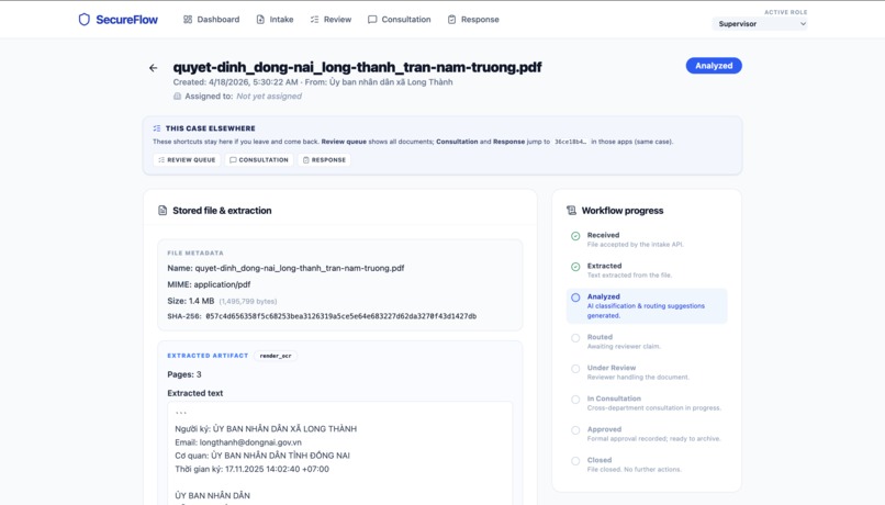 GovDoc SecureFlow – screenshot 6