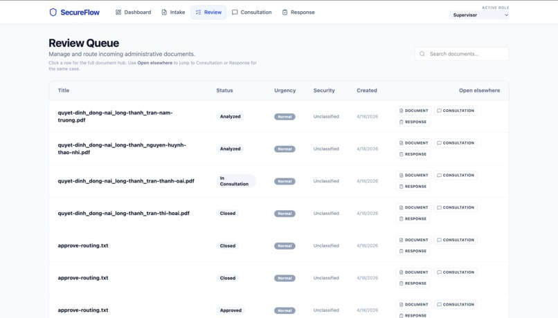 GovDoc SecureFlow – screenshot 5