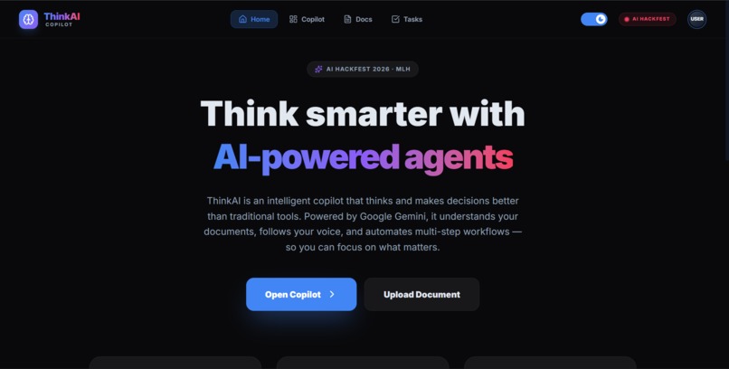 ThinkAI — AI Productivity Copilot – screenshot 1
