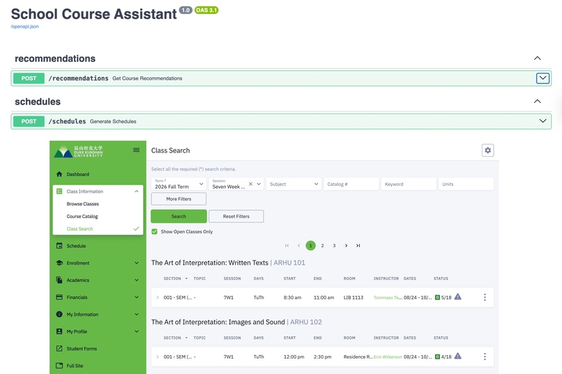 CoursePilot: Smart Registration for DKU – screenshot 1