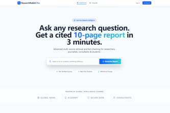 ResearchRabbit Pro