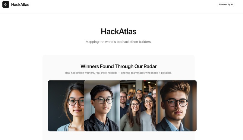 HackAtlas —Mapping the world’s top hackathon builders. – screenshot 1